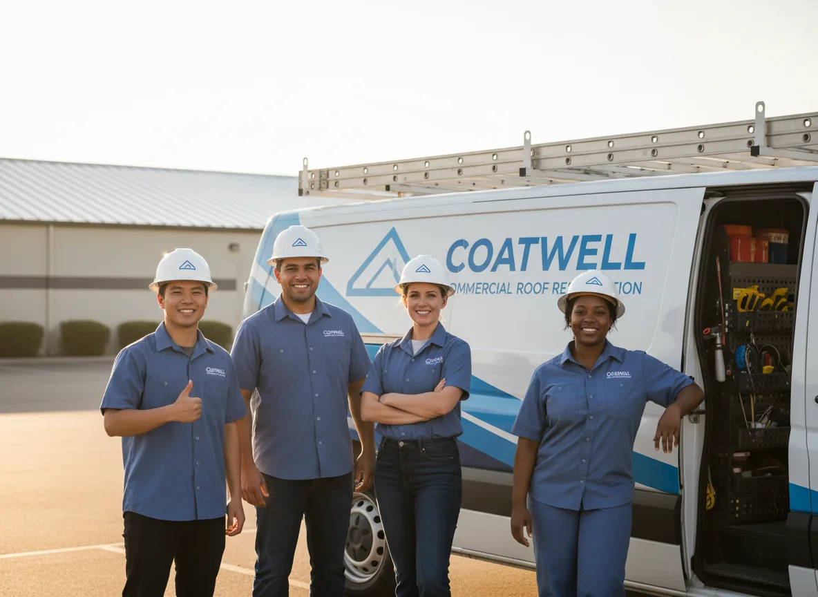 Commercial roof coating company in Windsor, IL